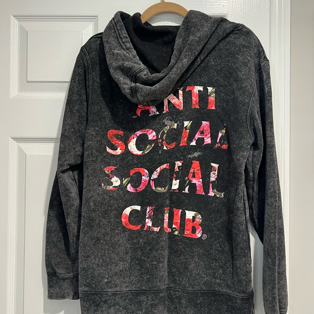 Antisocial social club, gray sweatshirt